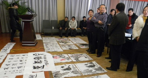 迎新春貓王書畫聯誼筆會7日舉行