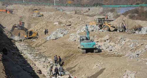 柞水石鎮至石甕段14.7公里二級公路改造工程進展順利