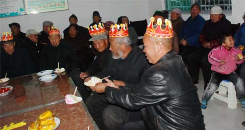 洛南縣建成全縣首家村級老年人幸福院