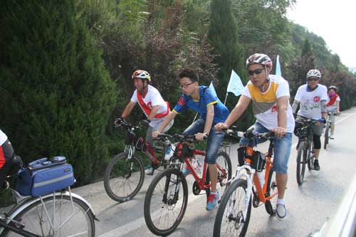 商州區舉辦“騎行秦嶺、賞游商洛”活動