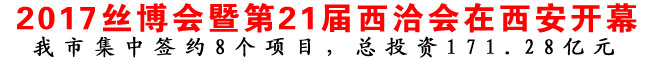 2017絲博會暨第21屆西洽會在西安開幕