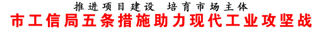 商洛市工信局五條措施助力現(xiàn)代工業(yè)攻堅(jiān)戰(zhàn)