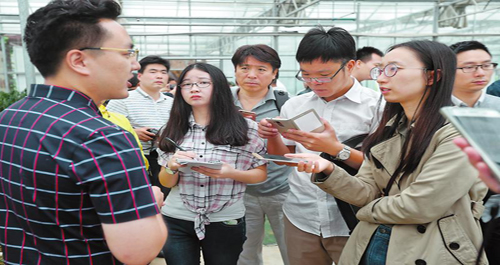 中央媒體在鎮安采訪產業扶貧