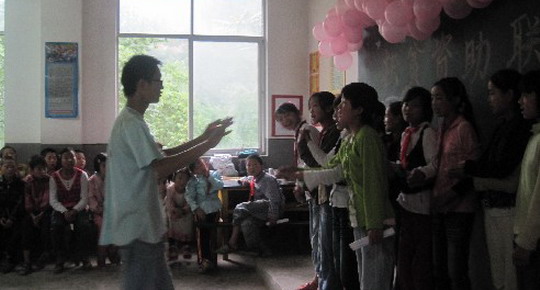 長安大學(xué)商州支教溫暖人心