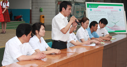 節水宣傳活動走進城關小學