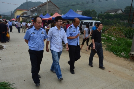 中央媒體深入我市采訪民警劉治安