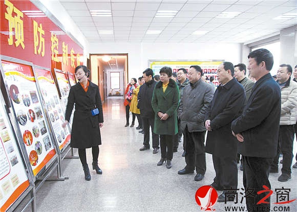 市委常委、常務副市長高健帶領部分單位黨員到市疾控中心參觀學習黨建經驗