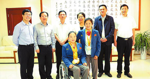 弘揚殘奧健兒精神 加快追趕超越步伐