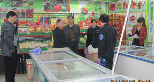 柞水農業局開展農產品質量安全監管工作