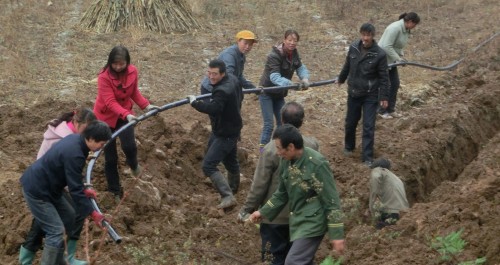 洛南縣巡檢積極落實安全飲水項目