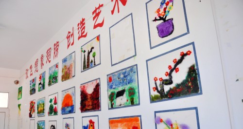 鎮安二中鄉土藝術進課堂