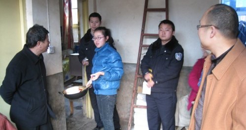 丹鳳中學開展校外住宿生安全大排查