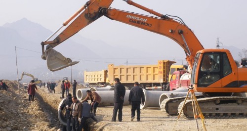 竹林關(guān)陜南移民安置區(qū)工程近日進入實質(zhì)性施工階段