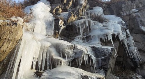 秦嶺最美是商洛之冰瀑奇觀