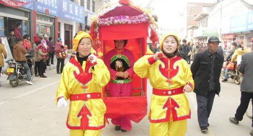 丹鳳縣商鎮民間花鼓小調《抬花轎》