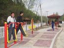 趙灣村也有了休閑活動場所