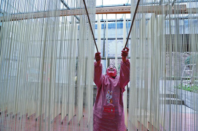 傳統手工掛面曬出美好生活